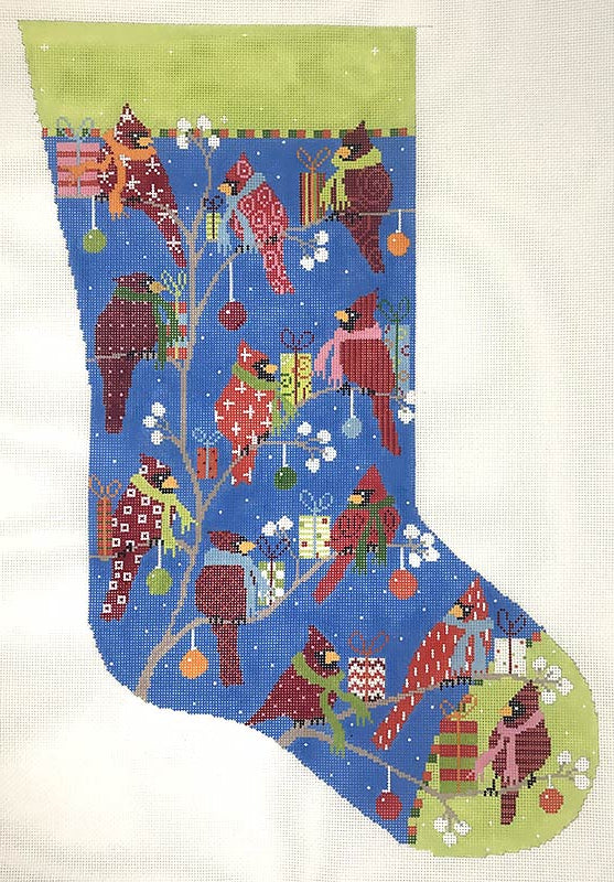 Cardinal Stocking