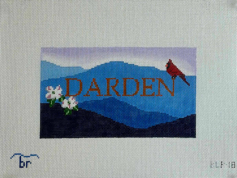 Darden School UVA - blue ridge motif