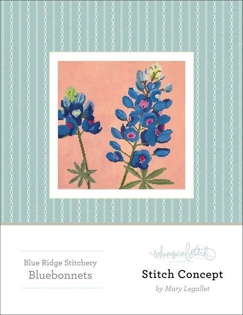 Stitch Concept - Bluebonnets - Mary Legallet