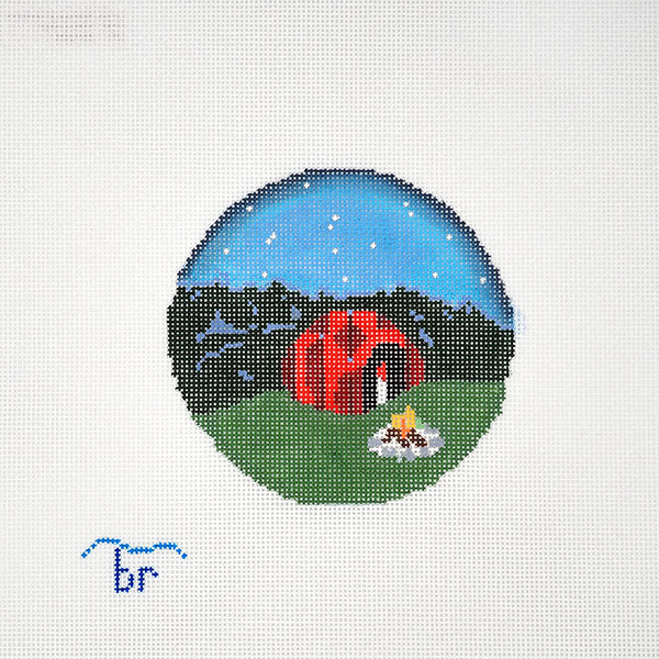 Campfire's Starry Night