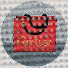 Red Shopping Bag Ornament