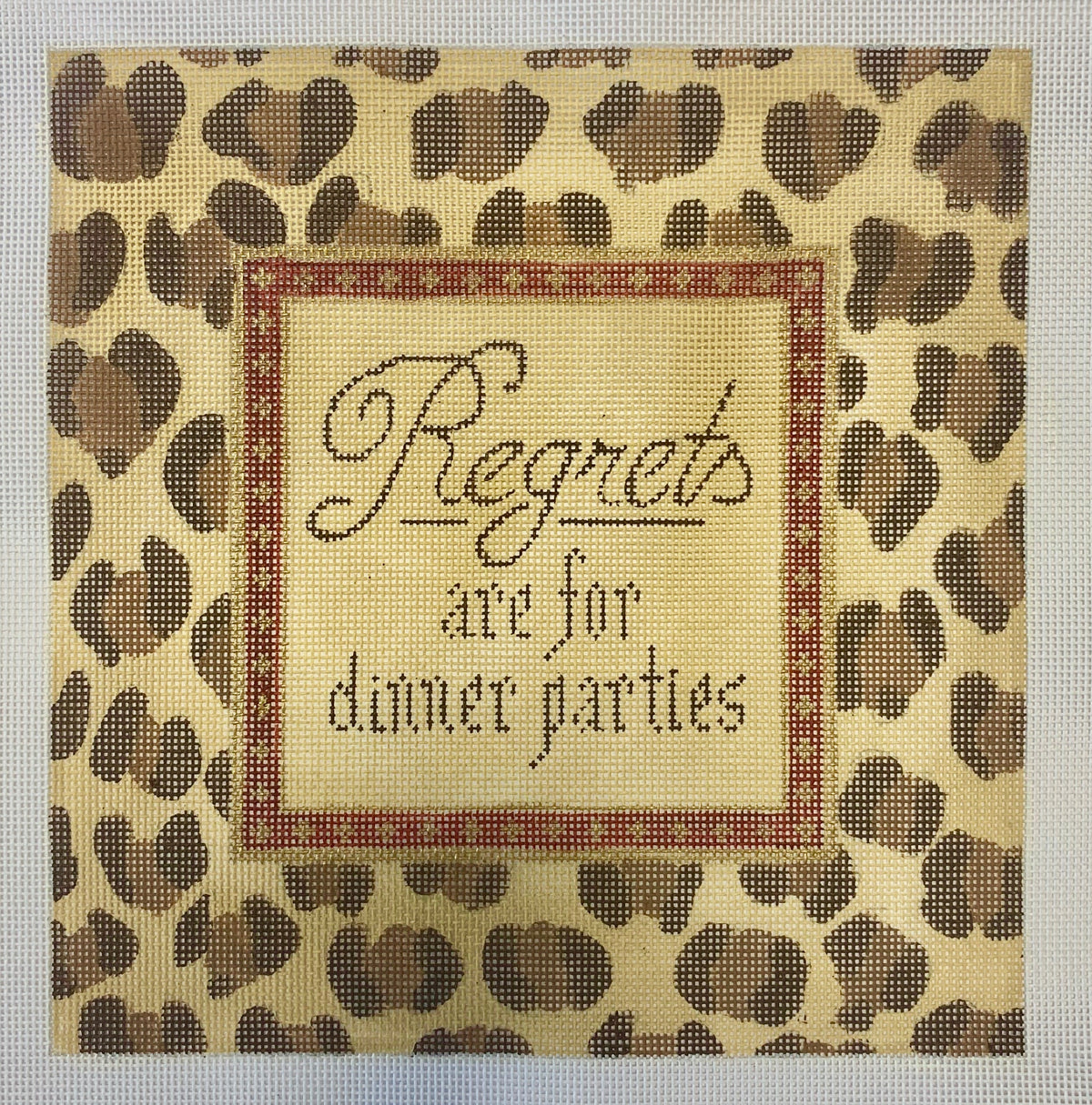 Regrets Are For Dinner Parties