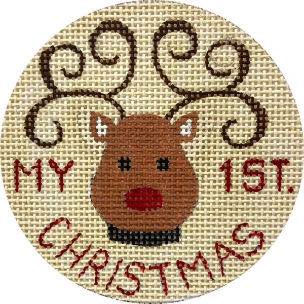 Babys First Christmas Reindeer