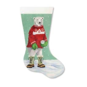 Polar Bear with Red Sweater-Trunk Show
