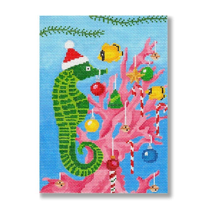 Seahorse Decorating for Xmas