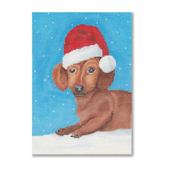 Christmas Dachshund