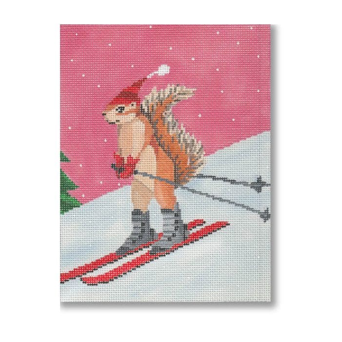 Skiing Squirrel