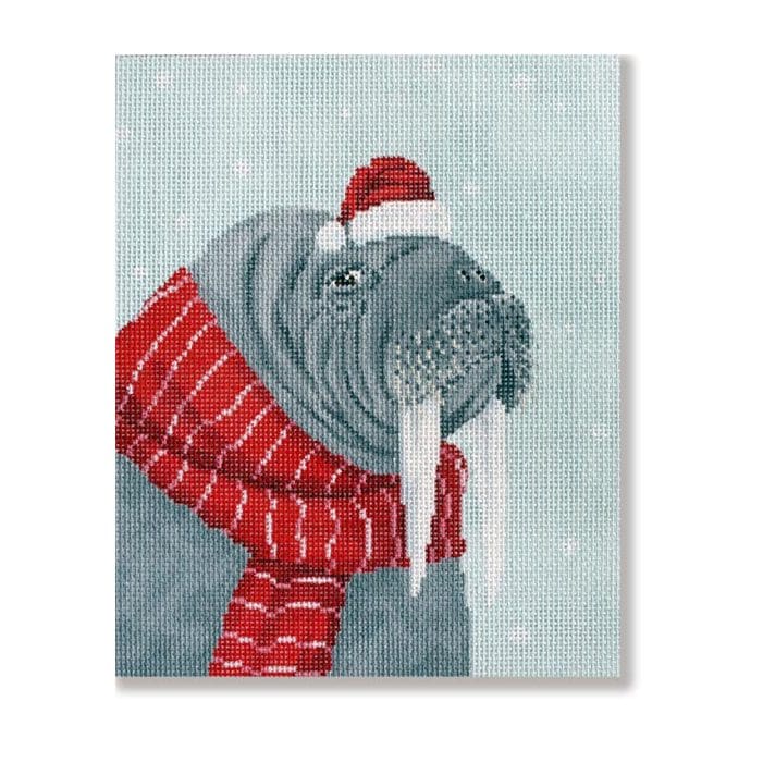 Walrus w/ Red Scarf