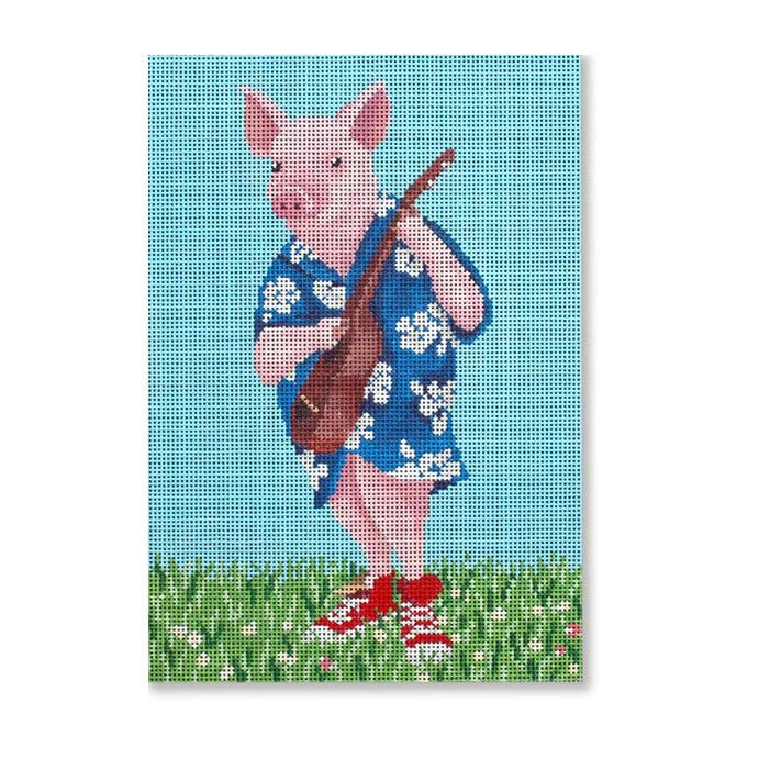 Pig w/Ukulele