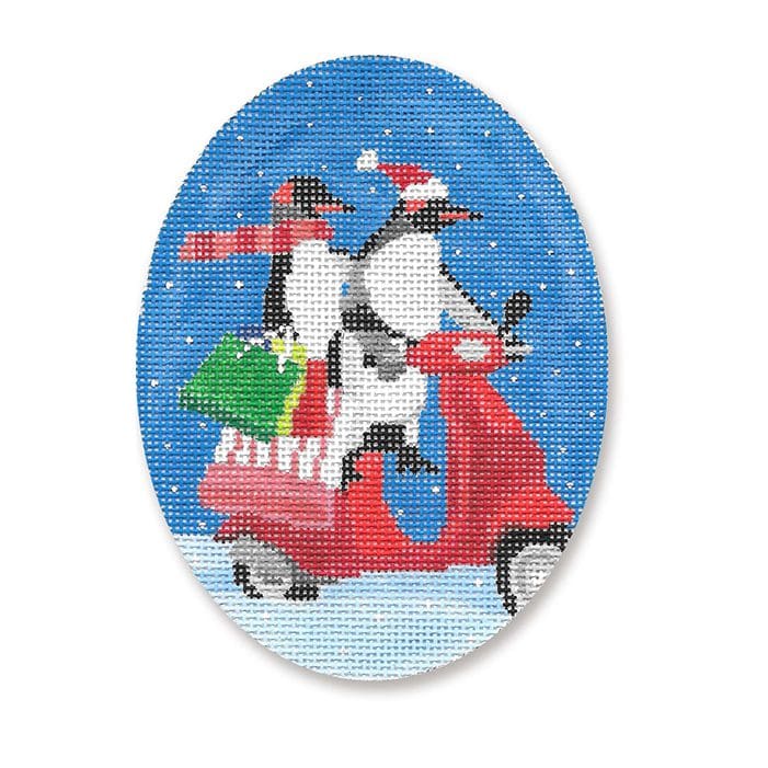Penguins on Scooter