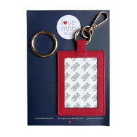 Rectangle Self-Finishing Leather Bag Charm