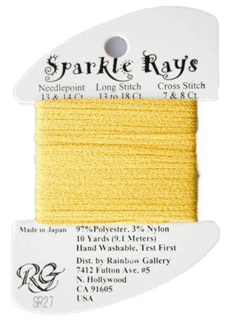 Sparkle Rays 13 | SR27 Bright Yellow