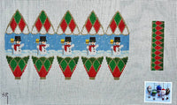 Snowman Hot Air Balloon