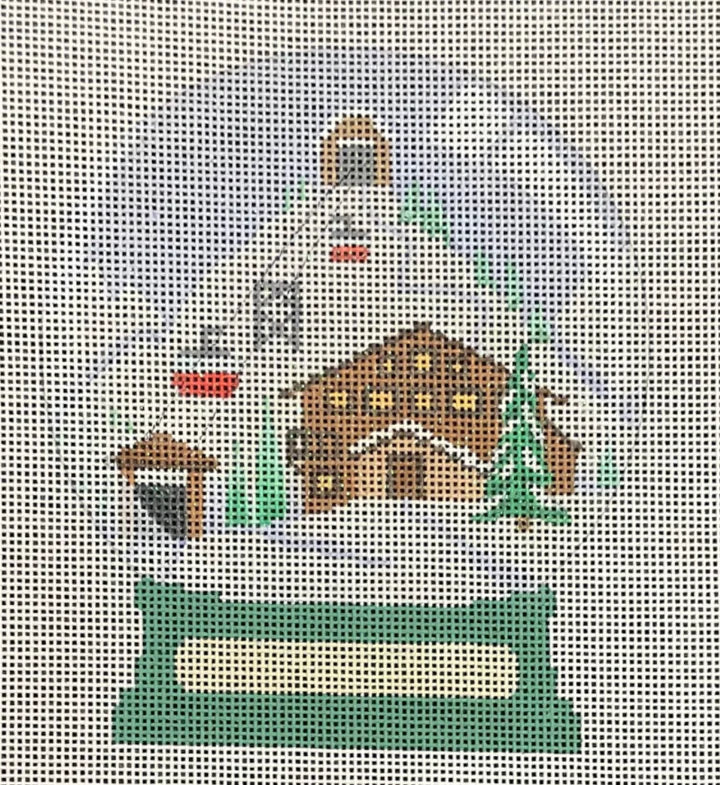 Ski Mountain Snowglobe