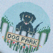 Dog Park Black Labrador