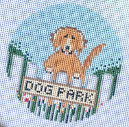 Dog Park Golden Retriever
