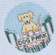 Dog Park Yellow Labrador