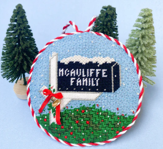 Mailbox Round Christmas