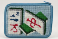 Mah Jongg Credit Card Coin Case