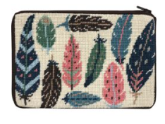 Feathers Cosmetic Purse