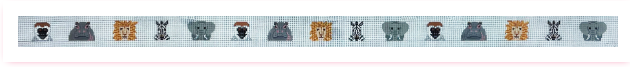 Jungle Faces Belt