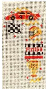 Racing Candy Cane – Seaside Needlepoint