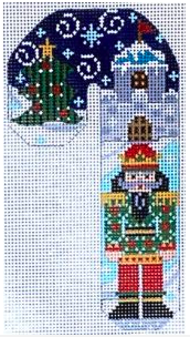 Green Red Nutcracker Candy Cane
