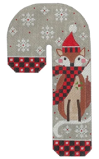 Fox Woodland Creature Candy Cane