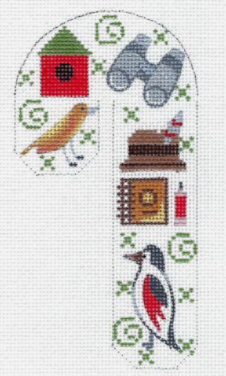 Bird Watching Candy Cane
