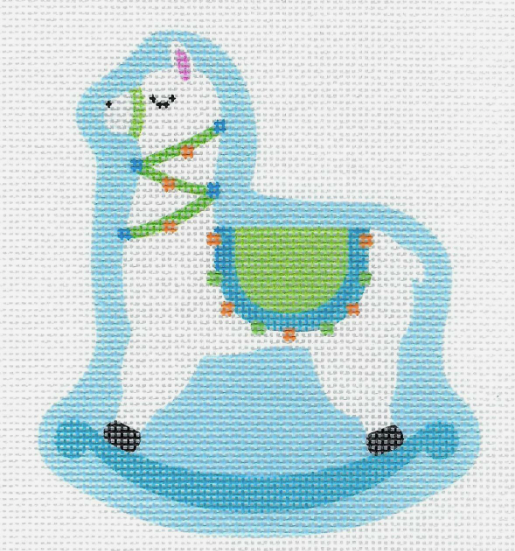 Rocking Llama Blue