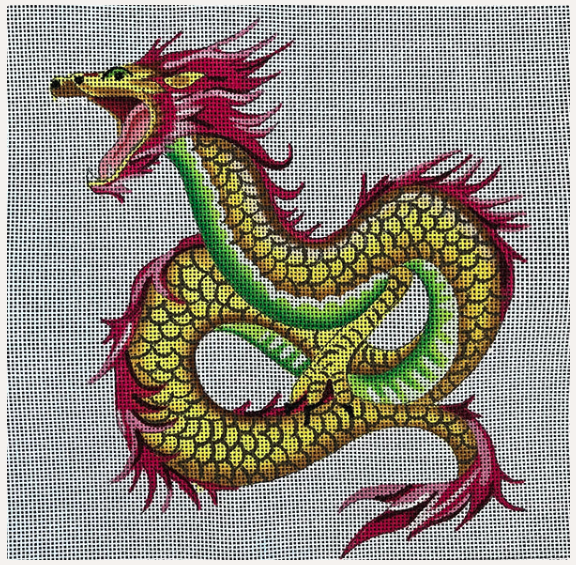 Dragon w/ Pink Feathers