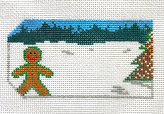 Gingerbread Boy Name Tag