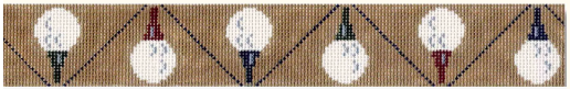 Up And Down Golf Balls Tan Belt