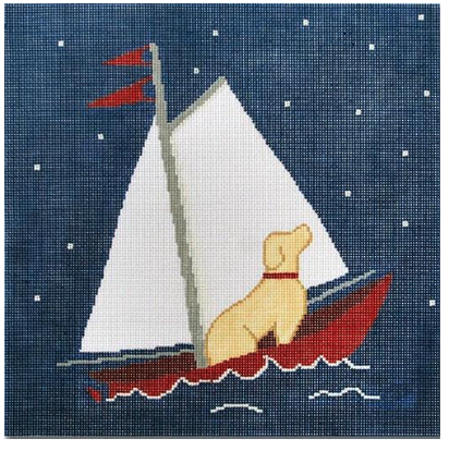 North Star Yellow Lab Pillow