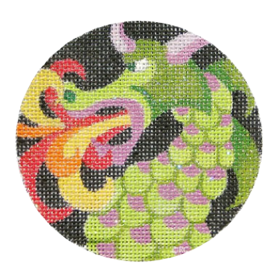 Dragon 4" Round Ornament