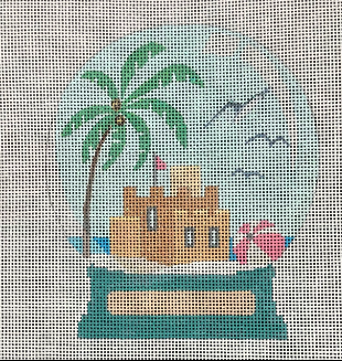 Beach Snow Globe
