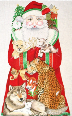 Peaceable Kingdom Santa 30"