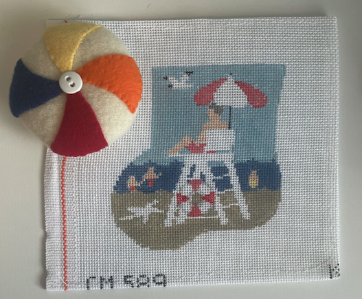 Lifeguard with Beachball