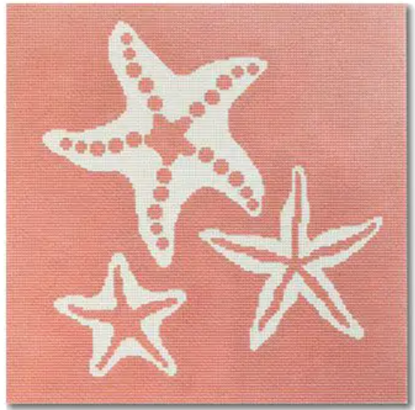 Starfish - Coral Bkgd.