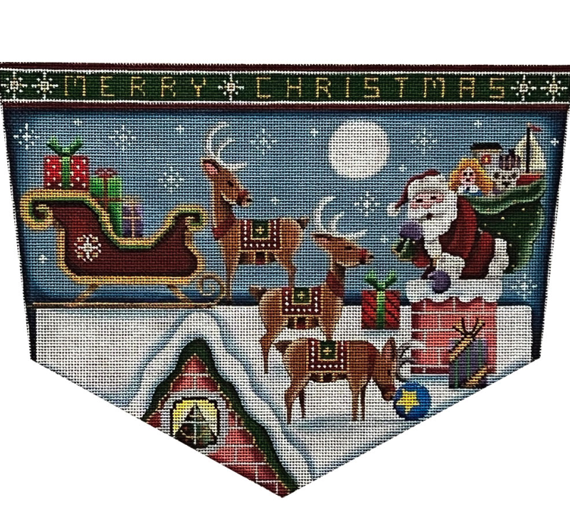 Merry Christmas Stocking Cuff