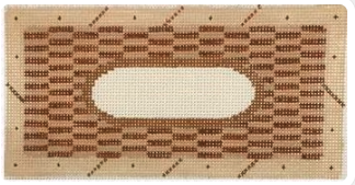 Nantucket Monogram Rectangle Insert