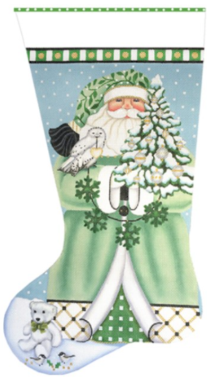 Wintergreen Santa w/ Owl