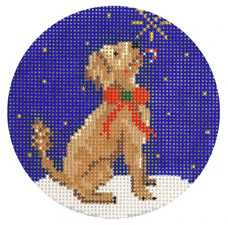 Midnight Goldendoodle Round