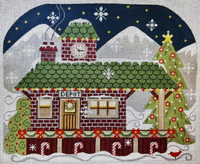 Christmas Depot & Train Set