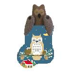 Horned Owl with Owl