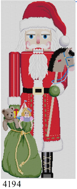 Santa w/ Toy Bag 30"