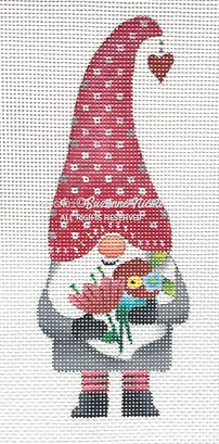 Gnome Valentine Flowers