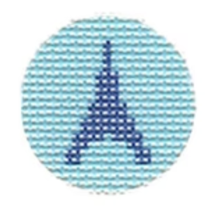 Eiffel Tower Round