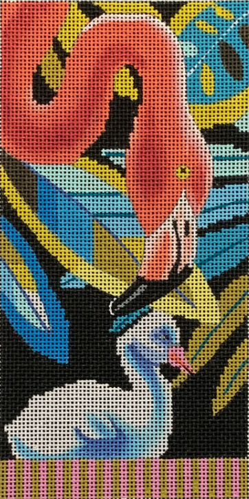 Momma Baby Flamingo Eyeglass Case