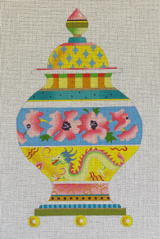 Oriental Dragon Vase (TS)